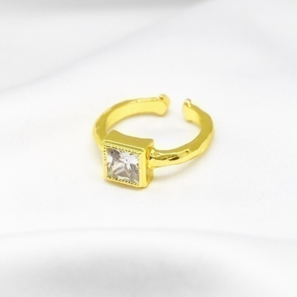 Square Diamond Ring